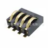 Conector de batería de parche horizontal de 4p espaciado 2.5 Altura 4.6 con soporte de batería de resorte de parche de columna BC-1-430