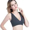 Sujetador Inalámbrico Transfronterizo con Diseño Transpirable Cruzado para Mujeres Embarazadas, Lactancia y Lactancia Nocturna