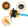 Explosões transfronteiriças 3smd LED caminhão luzes laterais de caminhão luzes de sinalização luzes indicadoras luzes redondas pequenas coloridas carro