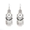 2026 Nuevos Pendientes de Diamante Pequeños con Forma de Abanico Estilo Daisy Estilo Étnico Pendientes Personalizados Suministro Transfronterizo Joyería de Yunnan