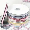 Cinta de Línea Ondulada de Agua de 1 cm Hecha a Mano DIY Accesorios para Ropa Ribete de Borde de Poliéster Lazo Accesorios para el Cabello Material de Regalo Cinta de Unión
