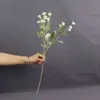 Flores de maíz aterciopeladas de múltiples cabezas al por mayor transfronterizas, decoración de sala de estar modelo de jardín de Monet, flores artificiales