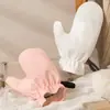 Guantes para Loción Corporal, Crema de Maquillaje, Aceite Hidratante, Herramientas de Aplicación de Loción de Cuero Adecuadas para Toallas de Baño Blanqueadoras y Exfoliantes