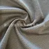 Tela a cuadros transpirable, disponible en stock, tejido de punto a cuadros teñido en hilo jacquard, tejido para ropa informal.