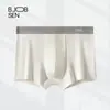 100 Peças Roupa Íntima Masculina Tipo Algodão Penteado Cueca Boxer de Algodão 7A Seda de Amora Fundilho Antibacteriano Tamanho Grande Cuecas Boxer Masculinas