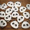 Botões de Resina de Panda Tesouro Nacional Fofos Acessórios para Roupas de Bonecas Artesanais Infantis Acessórios Decorativos BJD Botões de Boneca