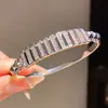 Pulseira com Fivela de Encaixe em Forma de Cobra Banhada a Ouro Real 18K Moda Retrô Pulseira Elegante Luxo Acessível Joias de Alta Qualidade para Mulheres