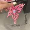 Oferta Especial Transfronteiriça Moda Acessórios de Cabelo Coque Grampo de Cabelo Presilha de Tubarão Presilha com Strass Acessório de Cabelo em Formato de Coração Gravata Borboleta Grampo de Cabelo para Menina