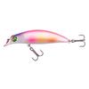 Señuelo Luya Simulación Señuelo Duro Diez Colores Colorido Onda Escalada Señuelo Falso 8.1cm7g Anillos Cuentas Tres Anzuelos Amortiguador Franja Blanca Señuelo a Prueba