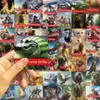62 Adesivos Criativos Populares Estrangeiros de Montanha e Mar, Não Repetitivos, DIY para Capa de Celular, Tablet, Copo d'Água