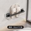 Prateleira de Armazenamento para Banheiro Prateleira para Chinelos Sem Furos Armazenamento de Sapatos para Vaso Sanitário Montado na Parede Multifuncional Escorredor Drop Shipping
