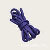 Cuerda redonda de poliéster de 4.0 MM, capa simple, no elástica, 32 bobinas, cordón para zapatos, ventas directas de fábrica, cuerda para capucha/gorro, accesorios para zapatillas de baloncesto