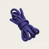 Cuerda Redonda de Poliéster de 4.5 mm Capa Única No Elástica 32 Hilos Cuerda para Cordones de Zapato Venta Directa de Fábrica Cuerda para Sudadera con Capucha Accesorios para Zapatos de Baloncesto