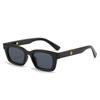 Gafas de Sol Gm para Mujer, Gafas de Sol de Alta Gama con Protección Solar y Protección UV para Hombre, Tobilleras de Metal, Gafas de Sol de Celebridad de Internet Douyin