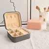 Caja de Joyería de Malla Lujosa Ligera para Viaje, Caja de Almacenamiento para Maquillaje, Anillos, Pendientes, Juguetes