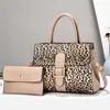 Bolsa feminina dropshipping, bolsa com estampa de leopardo, bolsa de trabalho novo estilo, bolsa da moda para mulheres de meia-idade, bolsa para mamãe com estampa de letras, bolsa tote, bolsa de ombro, bolsa transversal