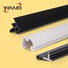 Os fabricantes de acessórios de tiras de plástico vendem todos os tipos de perfis de plástico decorativos de tiras de plástico de PVC
