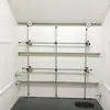 Grelha para Capela de Exaustão Rack Sintético para Gabinete de Exaustão Rack de Fixação de Tubos de Duas Fileiras Material de Aço Inoxidável Material de Haste de Fibra de Vidro