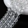 Cuentas de cristal facetado, cuentas sueltas para pulseras hechas a mano DIY, cadenas para teléfono, accesorios de joyería con cuentas, stock del fabricante disponible para venta al por mayor