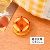 Pegatinas magnéticas de pan francés, juguete de comida simulada, pegatinas magnéticas de resina 3D, pegatinas magnéticas para notas de repostería, imanes decorativos para refrigerador