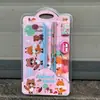Novo Estojo Lápis 8030 Caneta Conjunto de Papelaria Stitch Kuromi Papelaria Presente de Dia das Crianças Caixa de Presente para o Início das Aulas