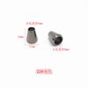 Botón DIY botón accesorios de ropa reloj de pared de metal cuerda para colgar hebilla hebilla cabeza de cuerda cabeza de cuerda de cintura cabeza de cuerda de sombrero