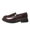 Sapatos de Algodão Sapatos de Couro Vídeo Real Nova Moda Slip-on Plataforma Moda Casual Sapatos Masculinos e Femininos 35-44 tamanho grande