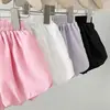 Shorts de Linterna Florales para Niñas Transfronterizos de Verano, Pantalones Gruesos de Color Sólido tipo Calabaza Hinchada, Ropa de Abrigo para Bebés Exportación Pantalones de Ropa para Niños