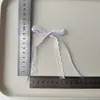 Acessórios de fita de laço de renda de duas voltas para presilhas de cabelo, capas de celular, meias, bonecas de estimação DIY, pingentes de bolsa e chapéus
