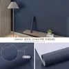 Papel Pintado Autoadhesivo al por Mayor Hogar Dormitorio Impermeable a Prueba de Humedad Dormitorio Pegatinas Refrescantes Fondo de Color Sólido Pegatinas de Pared Papel Pintado Engrosado