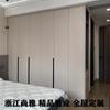 Instalação de medição de Ningbo, placa de partículas Ousong, placa PET, madeira maciça, multicamadas, porta de guarda-roupa, aparador, corpo, estante de vinho sem pintura