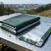 Lona Verde Plateada Lona Engrosada Protección Solar e Impermeable Lona Exterior para Camión Lona Protectora Solar y de Aislamiento Térmico Industrial Resistente al Desgaste