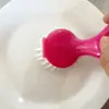 Atacado do Fabricante Escova de Limpeza para Pia de Cozinha com Rosto Sorridente, Escova para Lavar Panelas, Escova Desengordurante para Fogão, Escova Desengordurante de Cozinha
