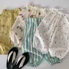 Calça Repelente de Mosquitos de Verão para Crianças 2026 Novo Estilo Meninos e Meninas Marca Japonesa Tendência Urso de Desenho Animado Calça Longa Calça Jogger para Bebê Tendência