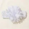 Novo Produto Transfronteiriço Europeu e Americano Faixa de Cabeça Infantil de Chiffon com Flor Faixa Elástica para Bebê Fontanela Acessórios de Cabelo Faixa de Cabeça para Bebê