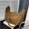 Bolso bandolera de hombro para mujer, popular, de moda, combinable con todo, sencillo, informal, de comercio exterior, de tela de nailon de gran capacidad.
