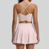 Conjunto de Roupa de Yoga Novo Estilo com Sensação de Segunda Pele para Mulheres, Conjunto Esportivo para Corrida e Fitness com Costas Bonitas e Bojos