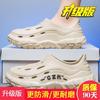 Zapatos Croc para Hombre Verano Ropa Exterior Sandalias Gruesas Antideslizantes Eva Desodorante Transpirables Playa Deportes Zapatos de Hombre de Suela Blanda