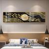 Nueva Pintura Decorativa para Dormitorio de Porcelana de Cristal Chino Hotel Pintura de Cabecera Hotel Sala de Estar Sofá Fondo Pintura de Pared Simple Moderno