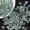 Jadeíta Natural Grau A água azul 8mm contas soltas redondas atacado DIY joias de jade brincos contas espaçadoras contas com laço