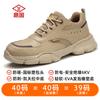 Zapatos de seguridad de fábrica Anti-aplastamiento Anti-perforación Estándar Europeo Kevlar Transpirables Cuero Anti-terciopelo Zapatos de trabajo para soldadura Zapatos de protección laboral