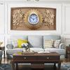 Reloj de pared americano para sala de estar, hogar, estilo europeo, atmosférico, creativo, silencioso, moderno, sencillo, de moda, ligero y de lujo.