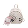 Mochila estrellada estilo universitario para mujer, nueva mochila estampada de moda 2026, pequeña bolsa escolar de verano estilo dulce y femenino
