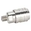 Hidrolavadora Conector Rápido de Bloqueo Automático Acero Inoxidable Pistola de Agua para Lavado de Autos Conexión Rápida Salida de Agua 3/8 Conexión Rápida 1/4 Conector de Enchufe Rápido