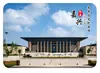 Imanes de refrigerador de vidrio escénico de Jiaxing, con la Pagoda Antigua del Lago Sur, paisajes de primavera a lo largo de la orilla del lago y recuerdos culturales y creativos para la decoración del hogar
