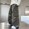 Pantalones Cargo de Moda Casual Nuevos para Primavera 2026 para Niños, Pantalones Largos Versátiles Holgados para Niños Mayores, Modernos