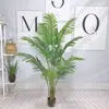 Girasol Disperso Simulado en Maceta Estilo Escandinavo Planta Verde Grande Árbol Simulado de Girasol Disperso Decoración de Suelo para Sala de Estar Dormitorio Bonsái