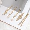 Colgante de Mariposa con Borla de Diamante y Perla Oro 14k18k Joyería para Orejas Hecha a Mano DIY Accesorios para Cadena de Cola de Collar