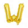 Globos de Letras de 32 pulgadas Decoración de Fiesta de Cumpleaños Nochevieja Plata Oro Arreglo de Boda Globos de Letras de Película de Aluminio Venta al por Mayor