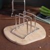 Rack Integrado de Aço Inoxidável para Tábuas de Corte, Porta-Tampas de Panela Doméstico, Rack de Armazenamento para Tábuas de Corte de Cozinha, Tábua Adesiva de Armazenamento, Rack para Tábuas de Corte, Atacado